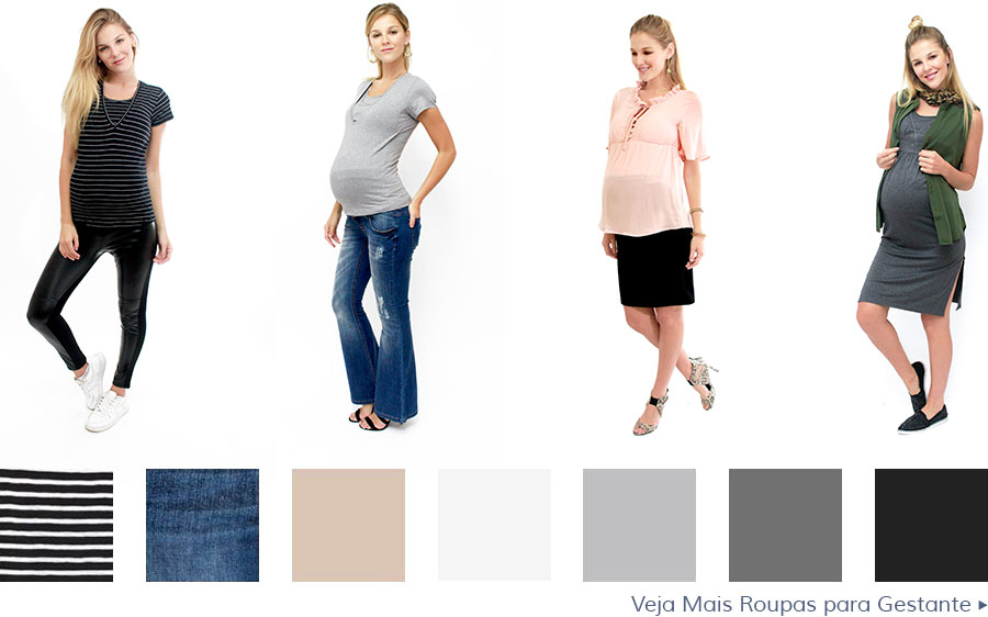 Roupas para gestantes não precisam ser largas e sem um caimento elegante! Confira neste artigo algumas dicas para escolher seu guarda-roupa da maternidade!